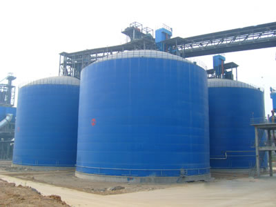 金牛水泥钢板库改造