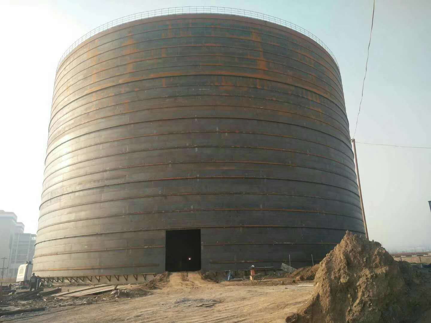 金牛承建大型钢板库的好处及原理