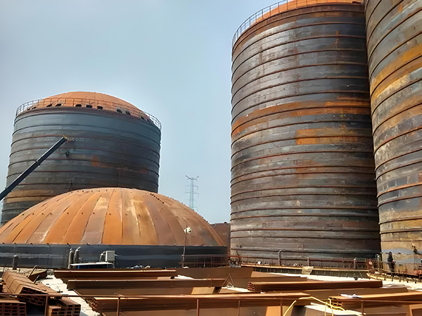 金牛焦粉钢板仓